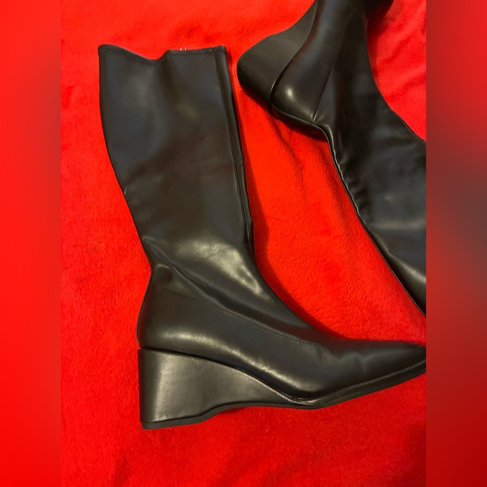Aerosoles Angela Knee High Wedge Boots
